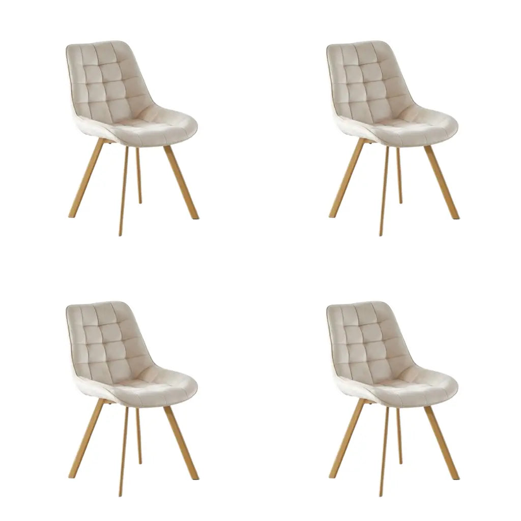 Set od 4 stolice - Stolica Duve Svetlo Bež
