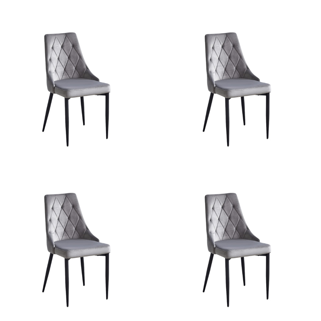 Set od 4 stolice - Stolica Victoria Steel