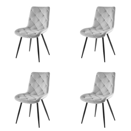 Set od 4 stolice - Stolica Droma Svetlo Siva