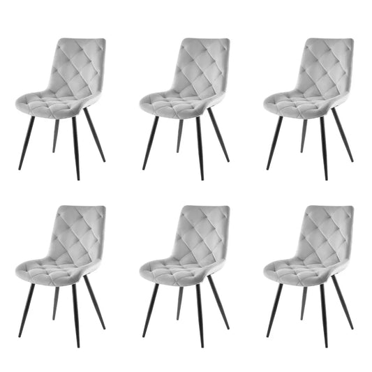 Set od 6 stolica - Stolica Droma Svetlo Siva