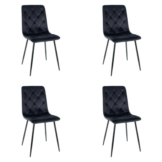 Set od 4 stolice - Stolica Droma Tamno Siva