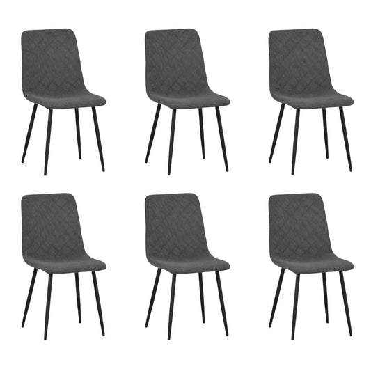 Set od 6 stolica - Stolica Porto Tamno Siva