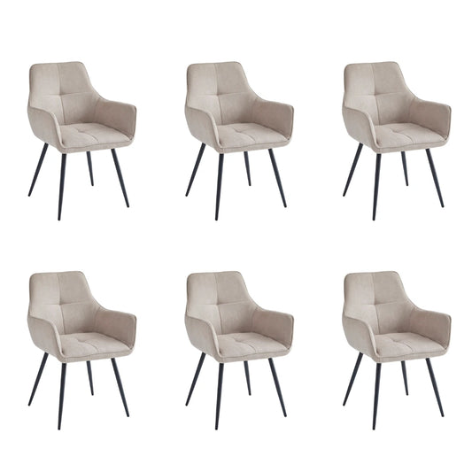 Set od 6 stolica - Stolica Tore Bež