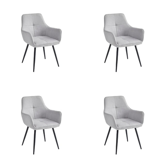 Set od 4 stolice - Stolica Tore Svetlo Siva